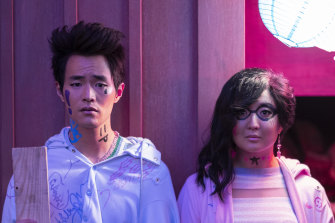 Christopher Larkin (Raven) and Ashley Park Ani) are part of the host of new characters.