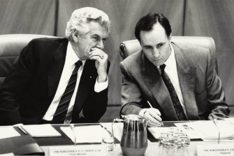 Bob Hawke and Paul Keating ushered in far-reaching economic reforms.