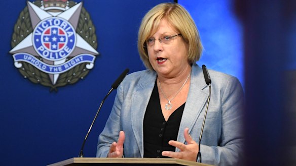 Victorian Police Minister Lisa Neville on Tuesday.