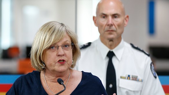 Police Minister Lisa Neville says police have the power to enforce self-isolation orders.