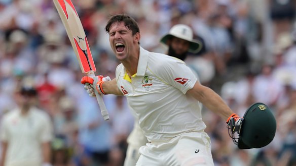 Leadership material: Mitchell Marsh is the favourite to be Australia's Test vice-captain.