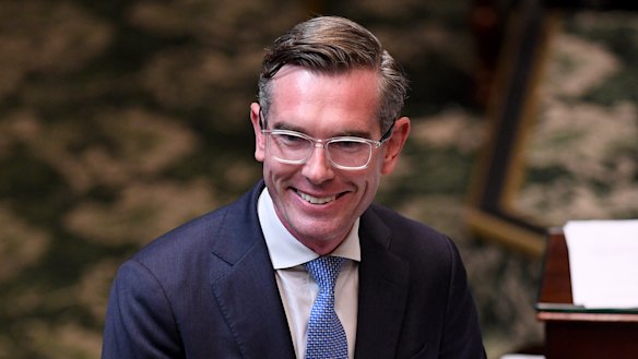 NSW Treasurer Dominic Perrottet delivers the 2021-22 budget which reveals the Treasury’s concerns about the federal GST deal.