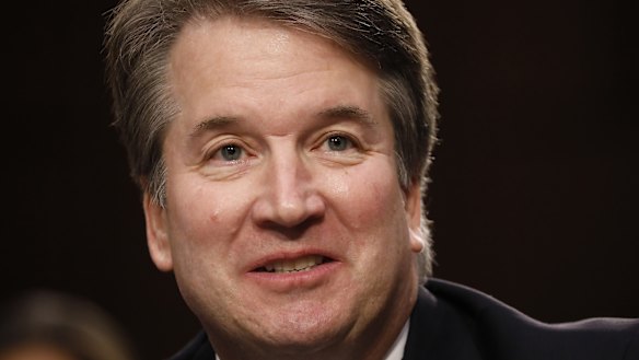Brett Kavanaugh, Donald Trump's nominee for the US Supreme Court, faced senators on Tuesday.