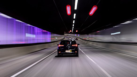 The second stage of WestConnex opened to motorists this month.