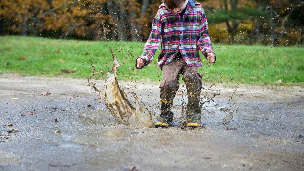 Getting children to muck around in mud can have lifelong benefits for their immune system.