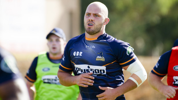 Lachlan McCaffrey missed the game against the Rebels but is expected to return to the Brumbies this week.