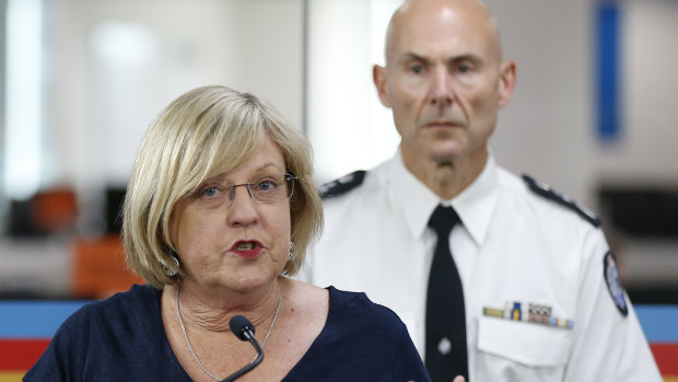 Police Minister Lisa Neville says police have the power to enforce self-isolation orders.