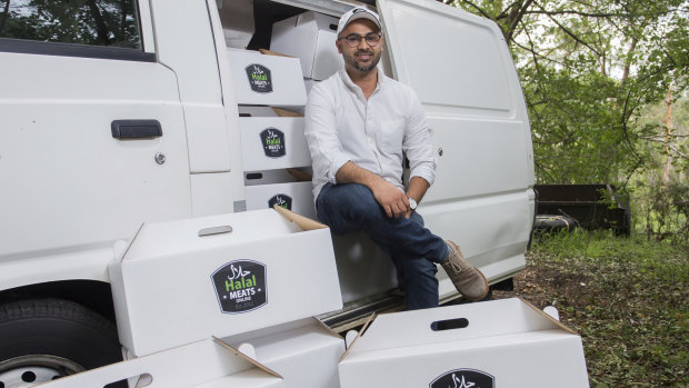 Zeb Kazi, founder of Halal Meats Online.