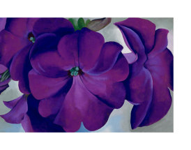 Petunias (1924) by Georgia O’Keeffe