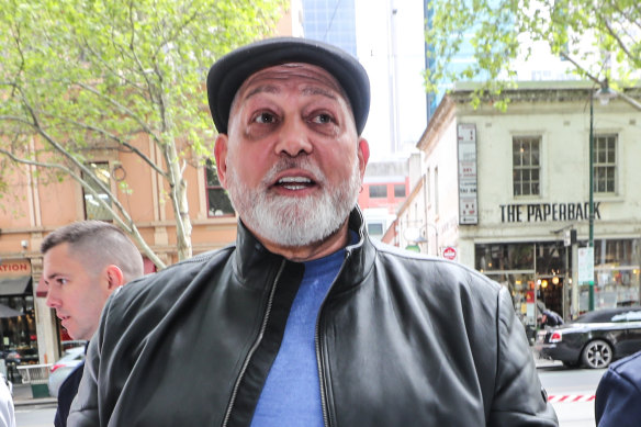 The daughter of Melbourne underworld figure Mick Gatto (pictured) has launched a defamation action.