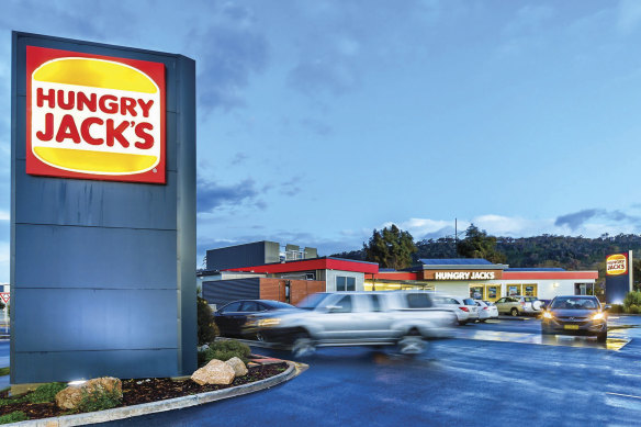 Hungry Jack’s has around 440 stores across the country and revenues of over $1.5 billion.