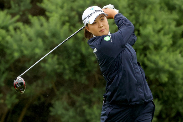 It was an up and down day for Minjee Lee in the opening round of the Women’s British Open.