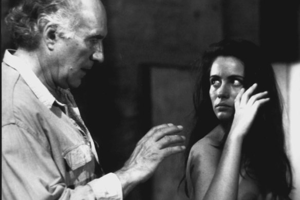 Inspired by the story: Michel Piccoli and Emmanuelle Beart in Jacques Rivette’s “pretentious” 1991 movie ‘La Belle Noiseuse’.