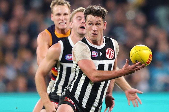 Zak Butters has again had a telling impact for Port.