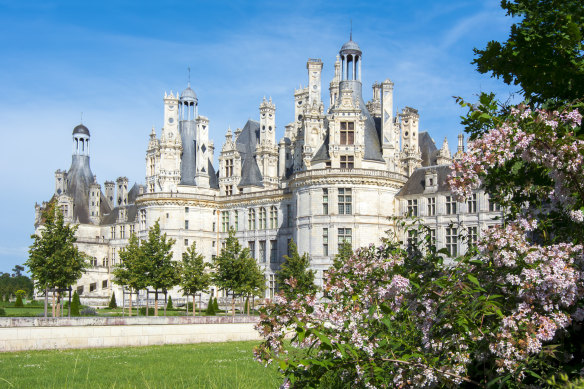 Chateau de Chambord, Loire Valley.
