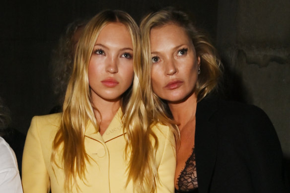 Lila Moss has inherited the looks of her mum, Kate Moss, as well as her designer wardrobe. 