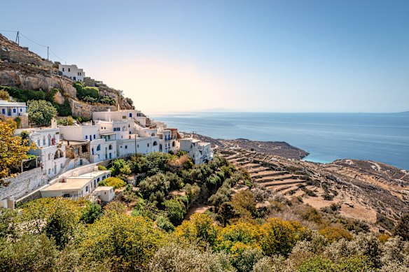 Kardiani, a village on Tinos.