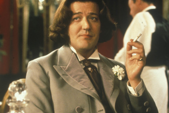 Stephen Fry as Oscar Wilde in the 1997 film Wilde. 