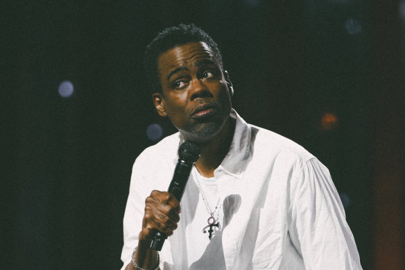 Chris Rock during a performance of the standup comedy Selective Outrage.