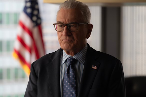 Robert De Niro as former president George Mullen in Zero Day.