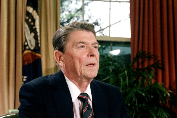 US President Ronald Reagan was mindful of the 25th Amendment's provisions when he had to go into surgery. 