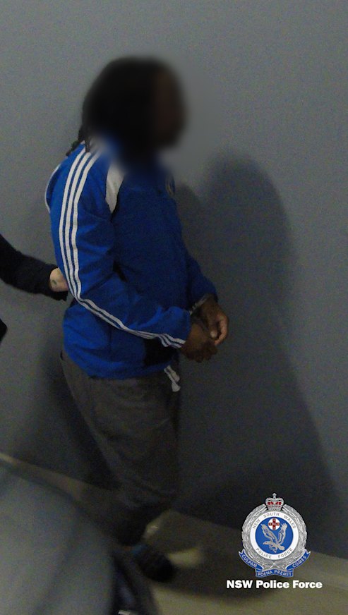 One of the men arrested in Liverpool on Wednesday.