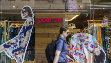 The parent company of Gorman has issued a number of legal letters to small fashion businesses.