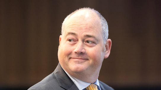 NAB chief executive Andrew Irvine.