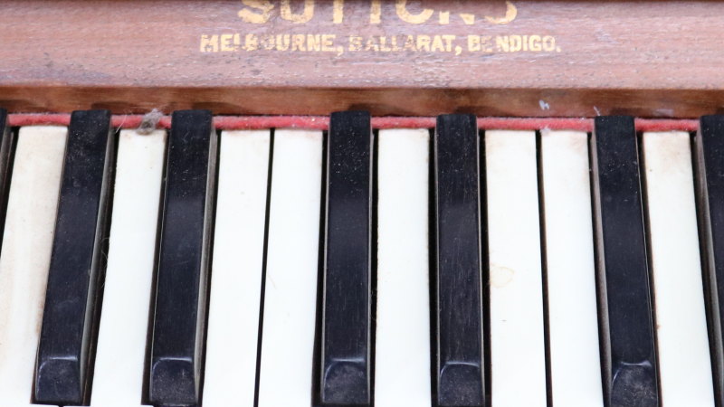 Need any salt and pepper shakers? An old piano could help