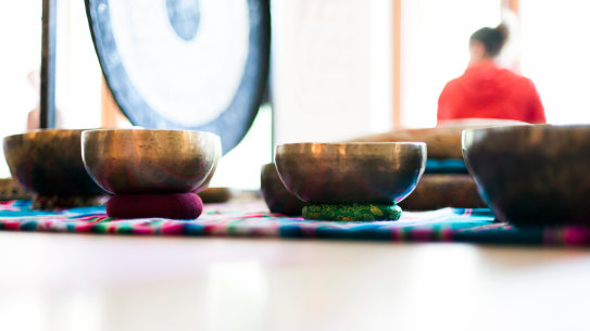 Singing Ring bowls are created in Japan and contain a vast range of frequencies, with beautiful harmonic overtones.