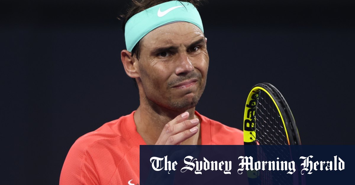 I'm not 100 per cent sure': Nadal's Australian Open hopes hang in