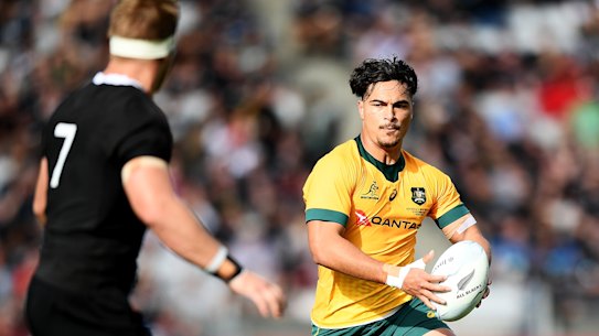 Jordan Petaia will start at Eden Park on Saturday. 