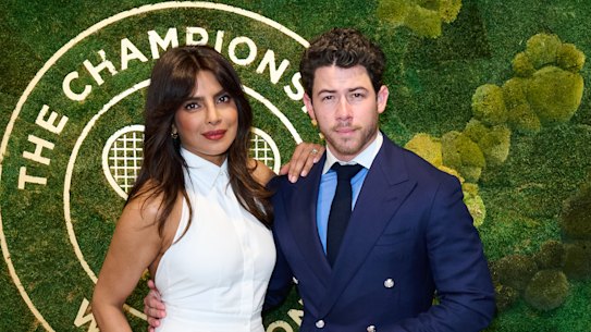 Priyanka Chopra and Nick Jonas were among the stars in attendance in Wimbledon’s opening week.