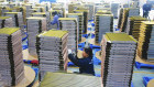 Workers at a factory of coolant radiators for air conditioners in central China. Factory output expanded in the first two months of 2024.
