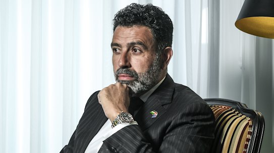 Nasser Mashni, president of the Australia Palestine Advocacy Network.