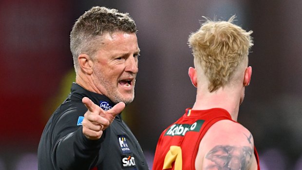 Suns coach Damien Hardwick.