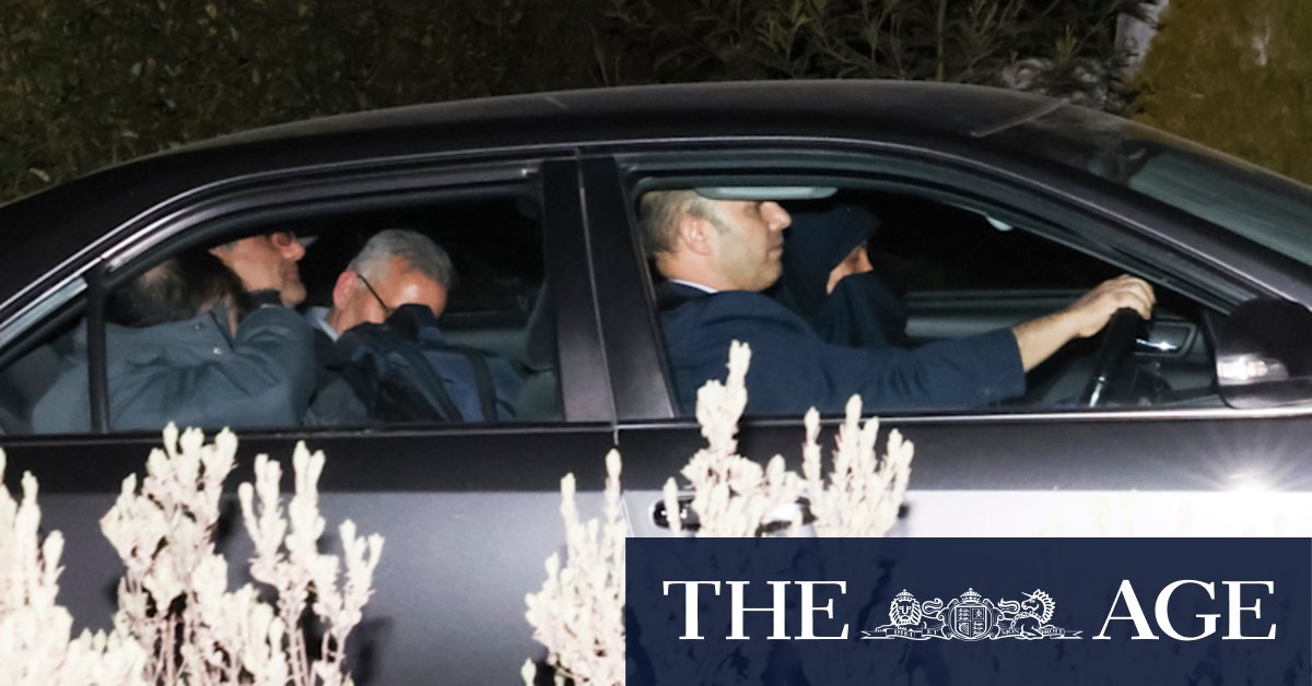 Iran embassy staff dash for exit after a day not seen in Australia since World War II