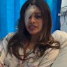 Hannah Thomas is in Bankstown Hospital with a serious eye injury requiring surgery after she was arrested with four others at a pro-Palestine protest in Sydney’s south-west.