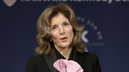 Caroline Kennedy is headed to Canberra.