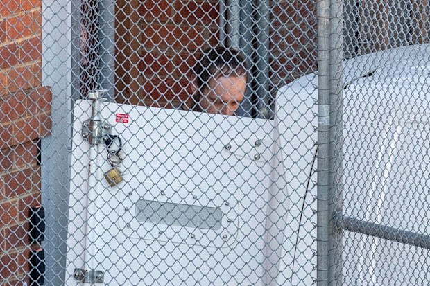 43-year-old Tarrawingee man Brendan Nugent was arrested over the attack on Helen Haines leaves the Wangaratta Law Courts. 21 October 2026. Photo: Eddie Jim.