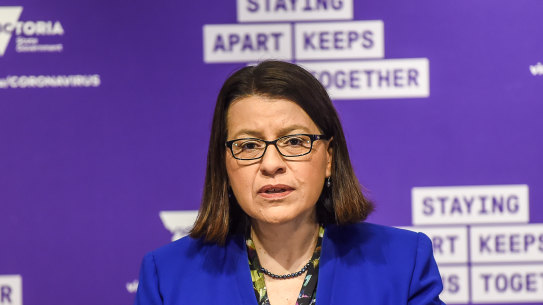 Health Minister Jenny Mikakos.