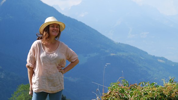 The hills are alive for the author in Le Sepey, in the Swiss Alps.