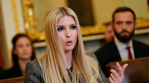 Ivanka Trump, the daughter and assistant to President Donald Trump.