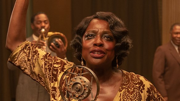 Viola Davis in Ma Rainey’s Black Bottom.
