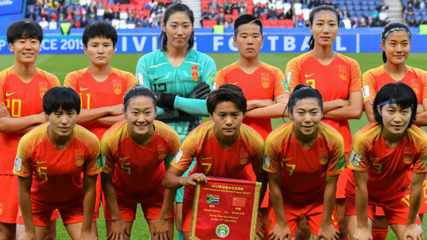The Chinese national women's football team remains isolated in the Westin Brisbane hotel.
