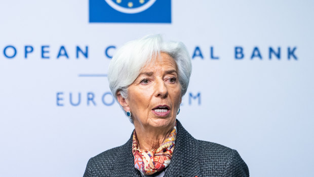 Christine Lagarde, the ECB's president, has signalled that the bank will step up pandemic quantitative easing if necessary.