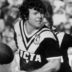 Les Boyd during his playing days with Wests.
