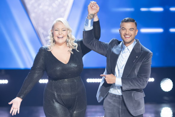 Bella Taylor Smith, coached by Guy Sebastian, is crowned the winner of The Voice Australia 2021.