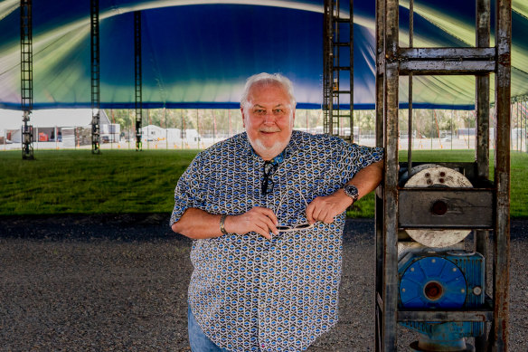 Tents times: Pete Noble has bowed to the inevitable and called off his Bluesfest for 2021.