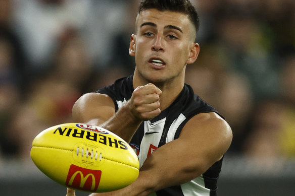 Collingwood star Nick Daicos.